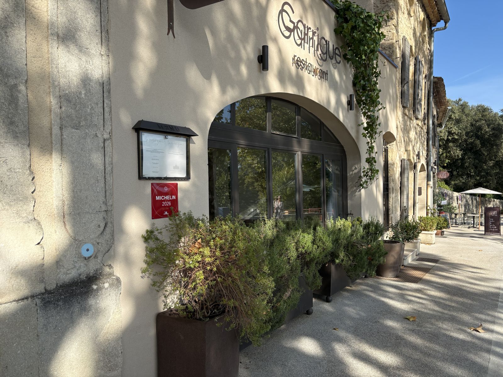 Le restaurant Garrigue
